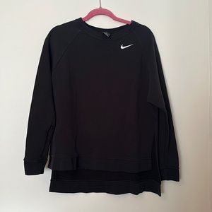 Nike sweat shirt, black crew neck, size small